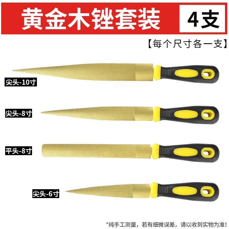 Pilnik robić obróbki drewna, mały pilnik drewniany, pilnik mieszany o grubych zękawaler, płaski półokrągły zestaw narzędzi robić szlifowania twardego drewna: Niebieski