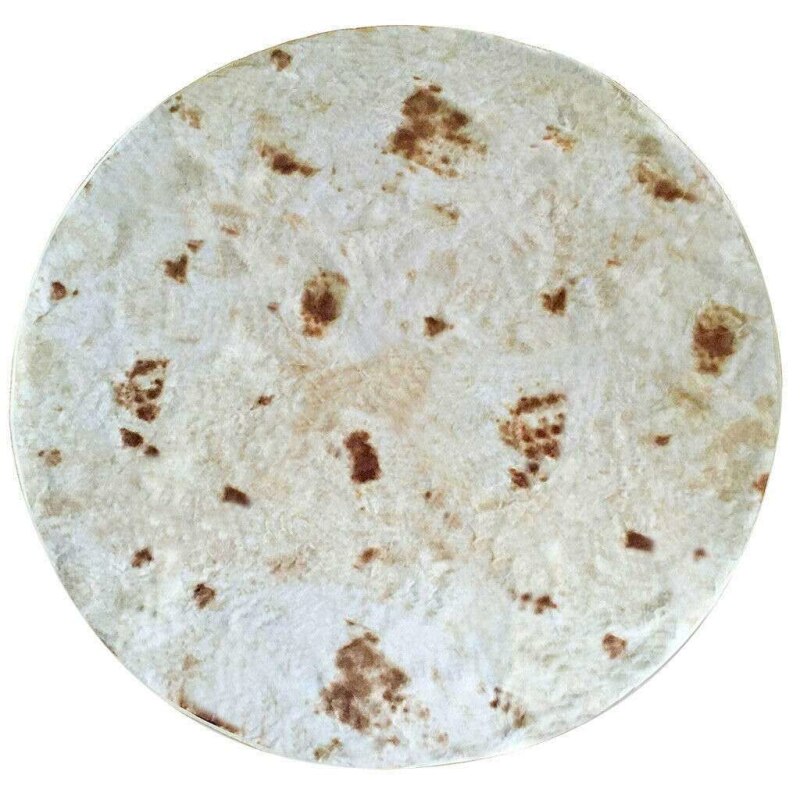 Burrito Deken Giant Meel Tortilla Gooi Zachte Flanellen Tortilla Voor Uw Familie Zacht En Comfortabel Kids Accessoires: 02 180cm