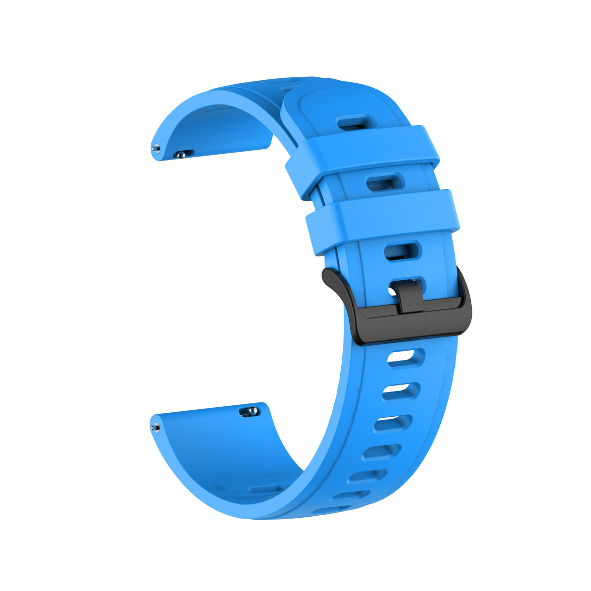 Bracelet en Silicone pour Xiaomi Watch Color 2, Bracelet de sport pour Garmin venus 2/Vivoactive 3 4, pour Amazfit GTS 2e: M / Bleu