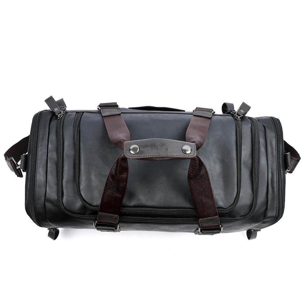 VICUNA POLO grande capacité hommes sacs de voyage Simple contraste noir sac polochon pour voyage décontracté voyage sac pour homme