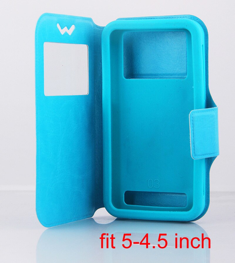 A2 Tpu universal holster pu Leather phone Case For Acer Liquid Z530 Duo Zest Z530 Jade S Z500 E700 Jade Z5 duo S1 Duo cases cove: blue 5to4point5 inch