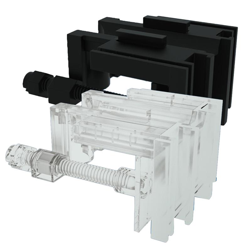 Multifunktions transparent Acryl Filter Einlass Auslauf Rohr Klemme Aquarium Rohr Halfter Fisch Panzer Rohr fest Clip