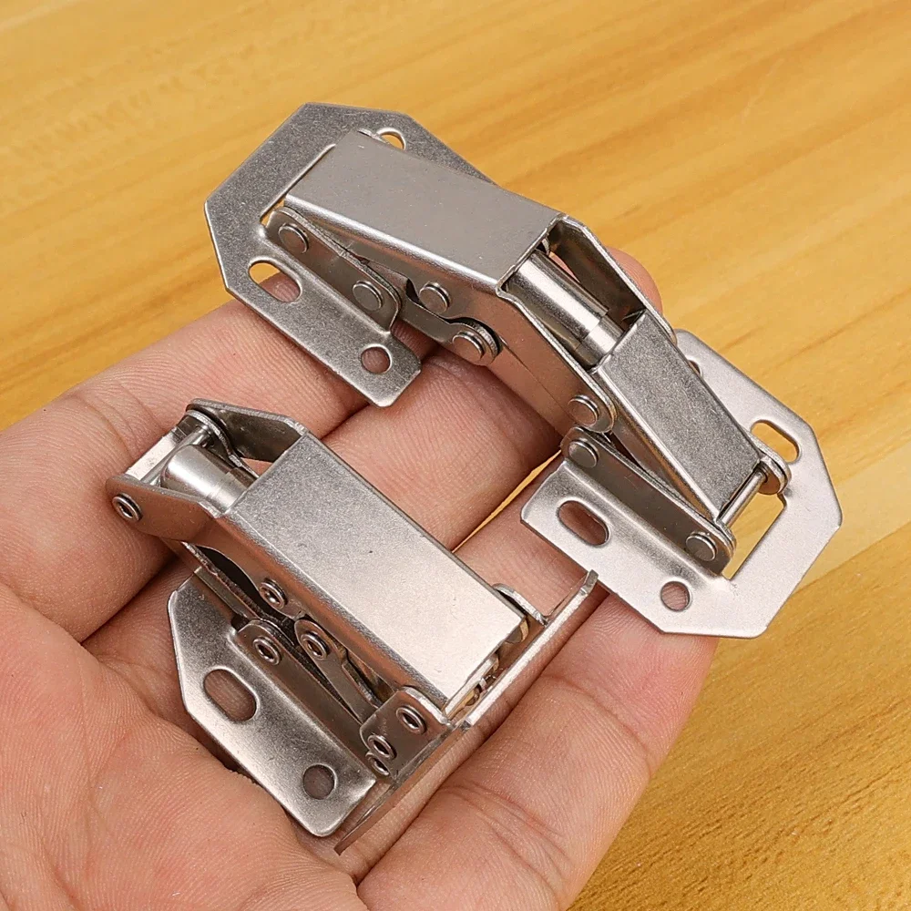 2-10 STUKS 90 Graden Kast Scharnier 3/4in Geen-Boren Gat Kastdeur Hydraulische Scharnieren Soft Close met Schroeven Meubelbeslag