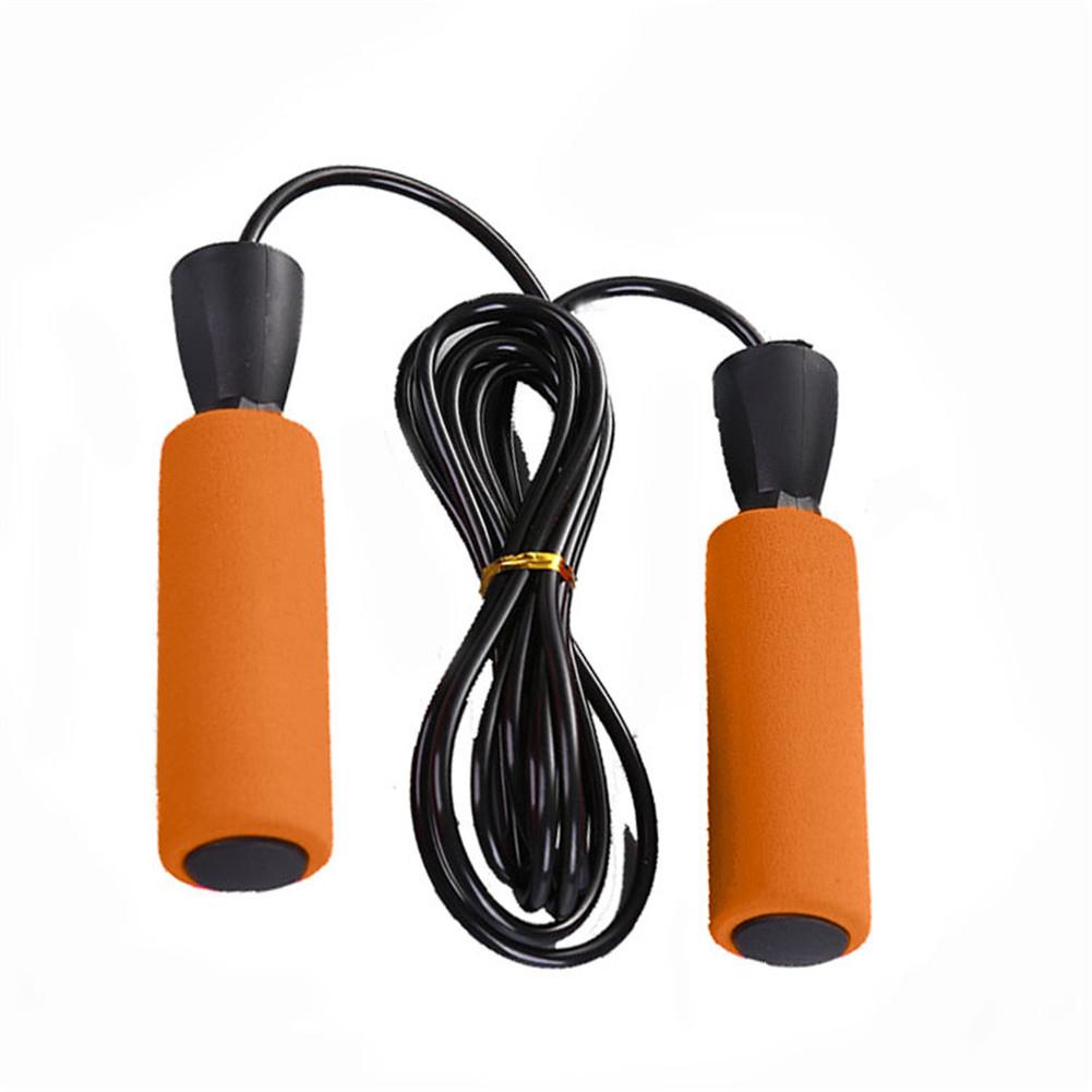 Unisex Sport Jump Rope Fitness Adjustable Fast Speed Jump Wire Skip Rope Skipping Cord for Gym Fitness Home Exercise Slim Body: Yellow