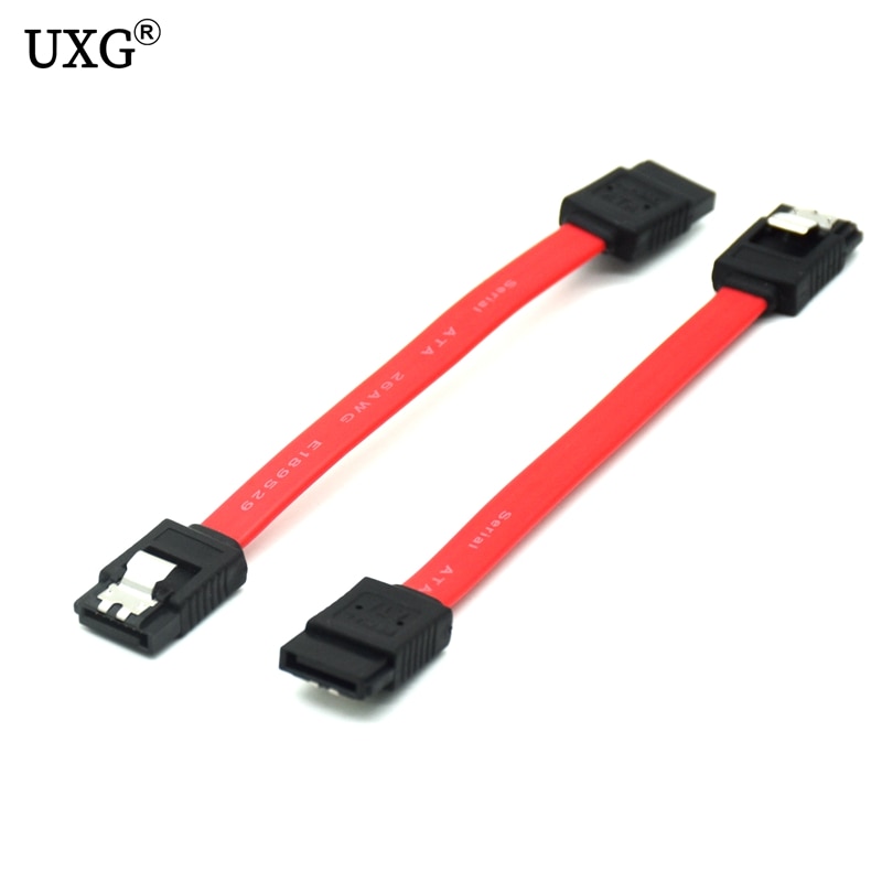 Hots 10cm 7Pin 7P SATA Serial ATA Female Short DATA Cable for HDD SSD Cord line 7pin sata short cable 0.1m