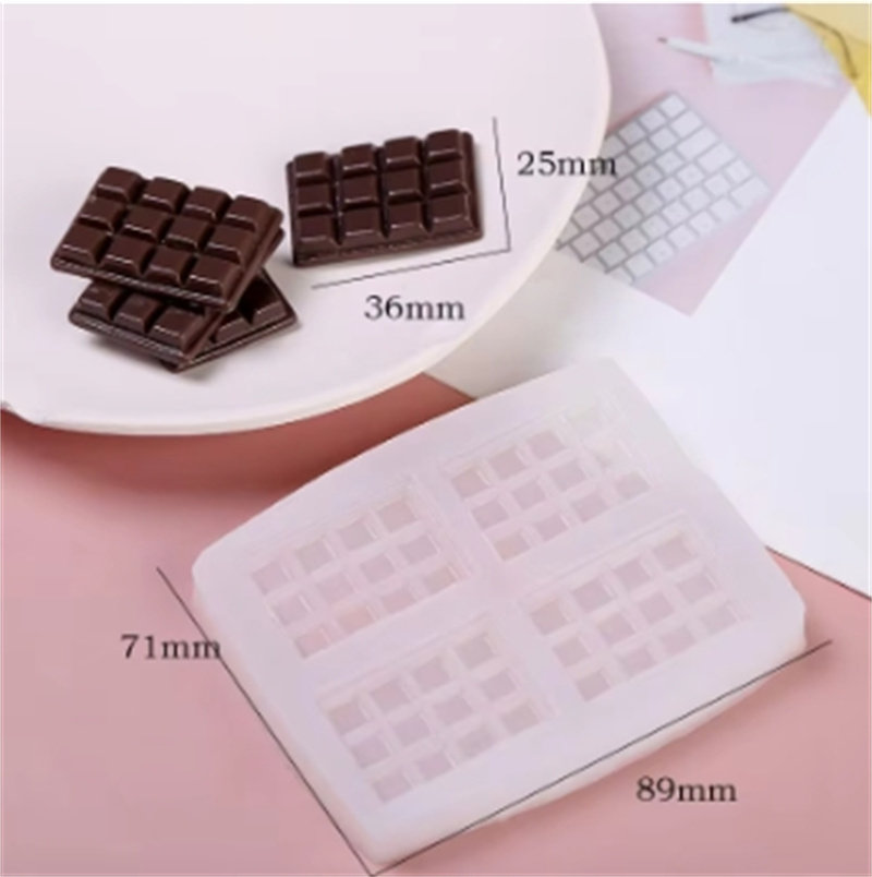 Fai da te 3D creativo torta di Pannello stampo per candele in silicone aromaterapia gesso sapone resina argilla stampo candela fatta a mano creazione di decorazioni per la casa: Grigio scuro