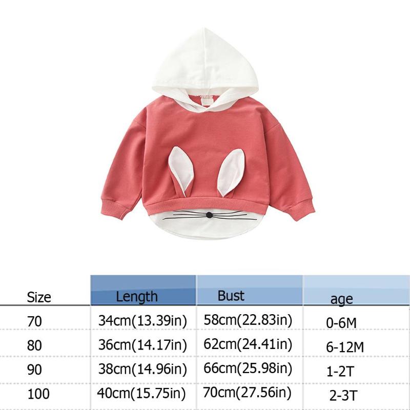 Baby Jungen Mädchen Sweatshirts Herbst Art Baumwolle Mit Kapuze Langen Ärmeln Kleidung