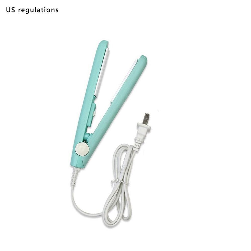 small cute household food vacuum sealing machine bag clip handheld portable electric heat sealing machine seal packag: green US Plug / 220V