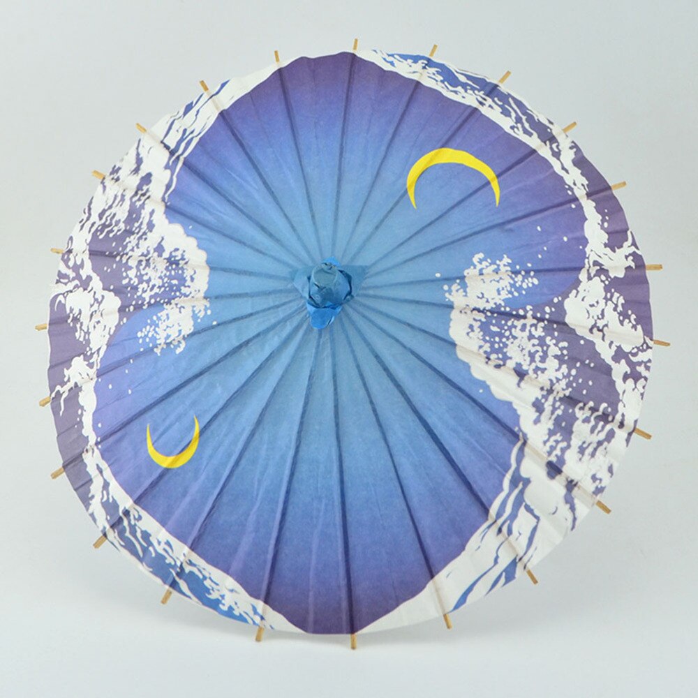 1 Uds paraguas de papel estilo japonés sombrilla para bailar fotografía decoración del hogar