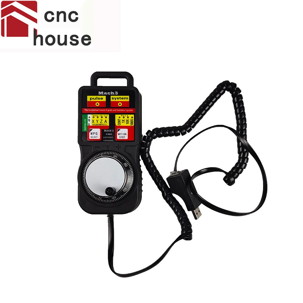 MACH3 4-axis electronic handwheel USBCNC industrial manual control pulse generator manual pulse generator