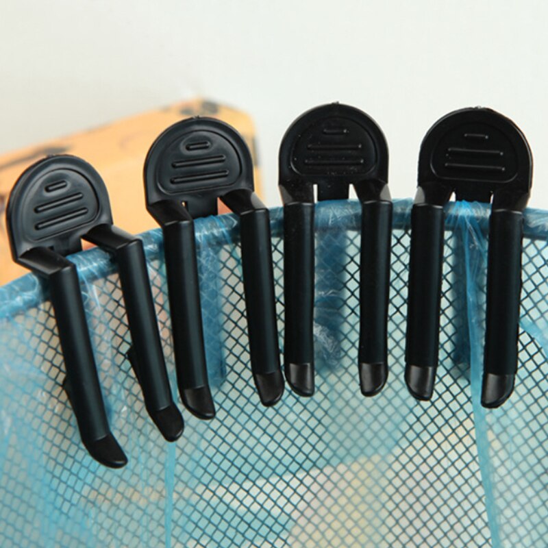 2 Stuks Wegwerp Tas Clip Huisvuil Kan Vaste Afval Bin Bag Holder Vuilnis Vaste Vuilniszak Plastic Vuilnisbak Clip klem