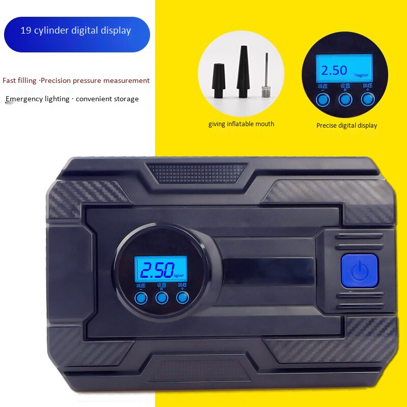 Portable Car Tire Inflator Digital Sn Air Compressor Pump 12V Smart Tire Inflator Pump for Car Motorcycle