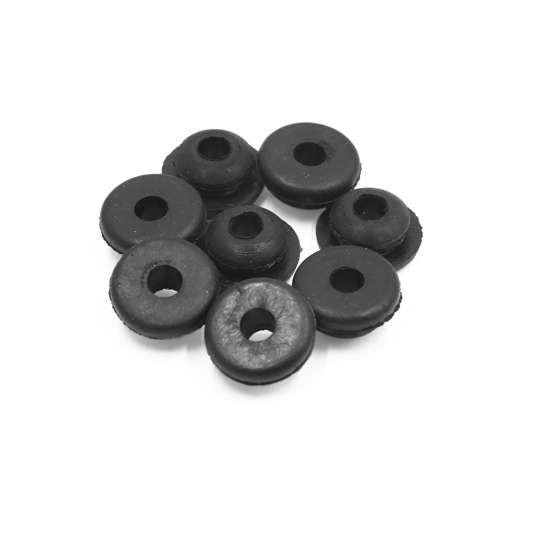 X Autohaux 4pcs Rubber Shock Absorber Bushing 6mm Hole Diameter Shock Absorber Bushings Universal for Car Motorcycle: 8pcs