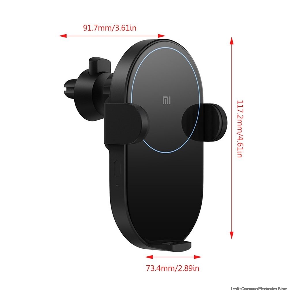 Xiaomi Mi 20W Max Qi Wireless Car Charger WCJ02ZM Met Intelligente Infrarood Sensor Snelle Opladen Auto Telefoon Houder