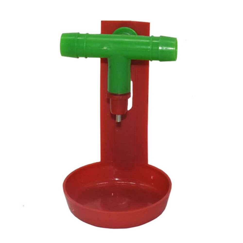 50 stuks automatische drinknippels voor kippen voor drinknippels voor kippen, automatische watervoorziening, landbouwapparatuur, aansluitslangen: Rood