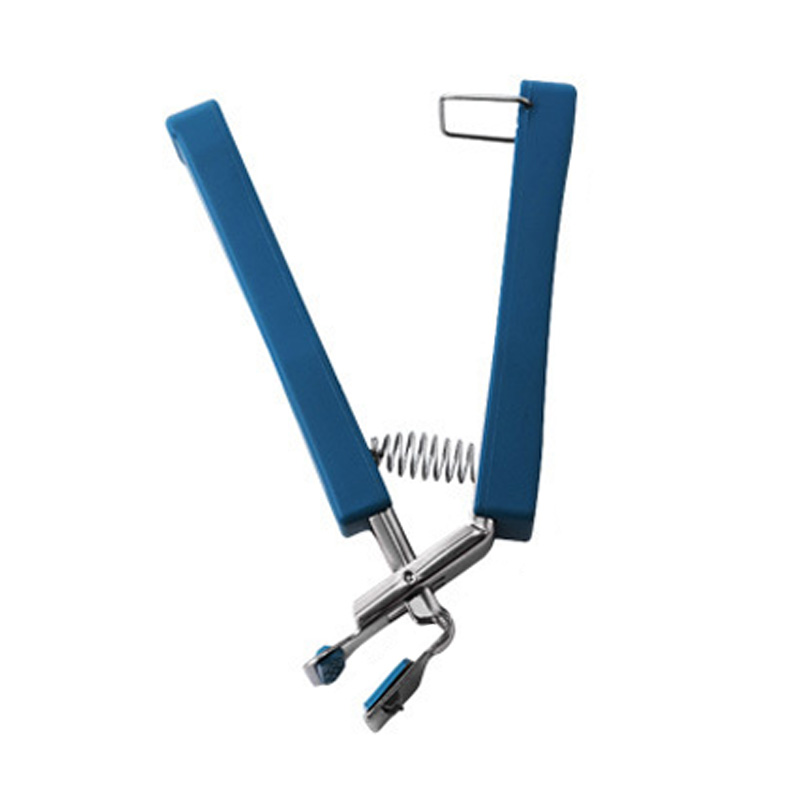 Stainless Steel Bowl Clip Anti-Scalding Dish Clamp Pot Plate Gripper Pot Clip Set Kitchen Utensil Holder Kitchen Tool: blue B