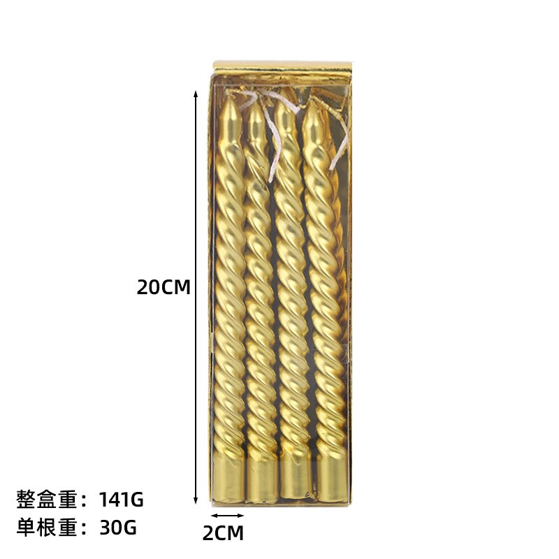 Metalen Kandelaar 5 Armen Kandelaar 26Cm/10 &#39;&#39;Tall Kaarshouder Voor Formele Event Thuis Eettafel decor Bruiloft Middelpunt: Candle Gold 4pcs