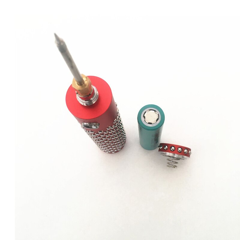 USB high-power battery electric soldering iron, wireless charging electric soldering iron, 18650 battery power supply. Removable