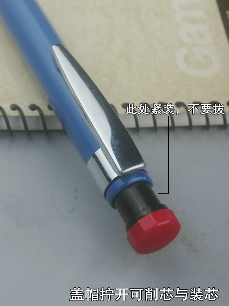 Marqueur de trous profonds, crayon mécanique de 2.8mm, Conduit métallique mince, peinture, utilisation en profondeur du marquage d'ingénierie au plomb épais