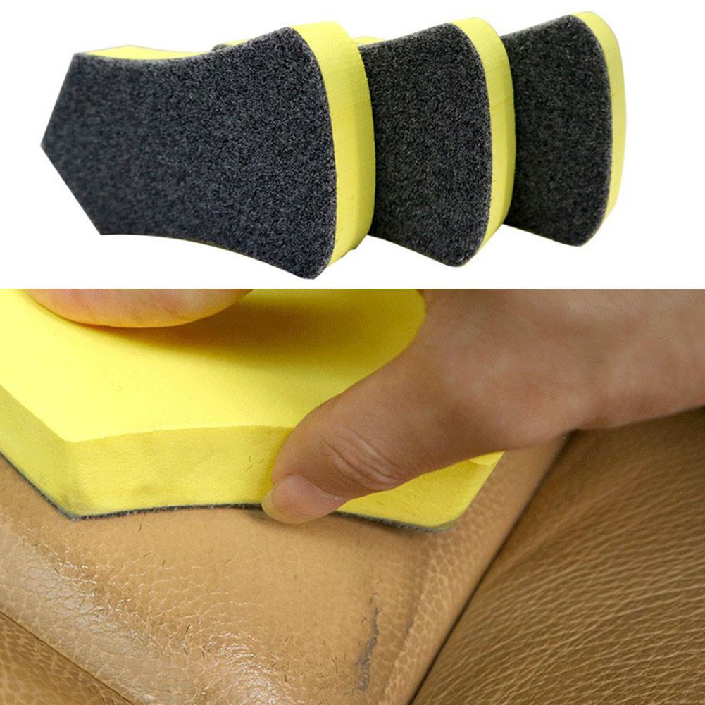 Auto Detailing Nano Cleaning Brush Car Felt Washing Tool For Car Leather Seat Auto Care Detailing Interior Cleaning Brush
