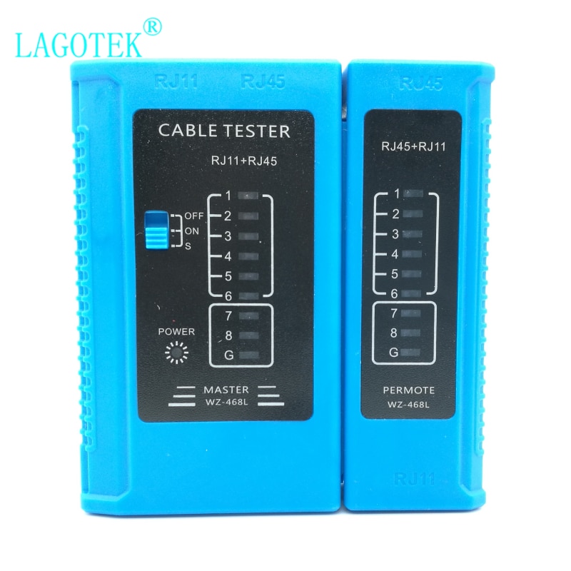 RJ45 RJ11 CAT5e CAT6 Portable LAN Network Repair Tool Kit Utp Cable Tester AND Plier Crimp Crimper Plug Clamp PC