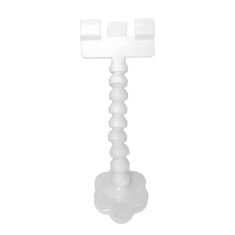 Verstelbare Verstelbare Pet Selfie Stok Telefoon Clip Houder voor Huisdieren Hond Kat voor iPhone Samsung en De Meeste Smartphones Tabletten: White