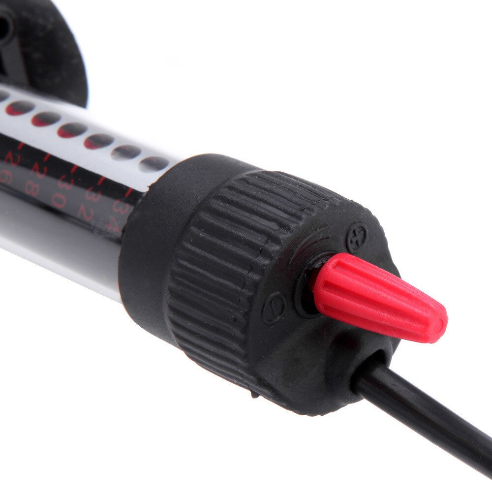 Adjustable Temperature Thermostat Heater Rod 25w / 50w / 100w Submersible Aquarium Fish Tank Water Heat