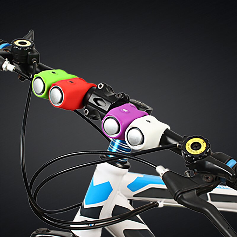 120 db elektrische fiets fietshoorn alarmbellen veiligheid mtb fiets stuur bel ring fiets accessoires inclusief batterij