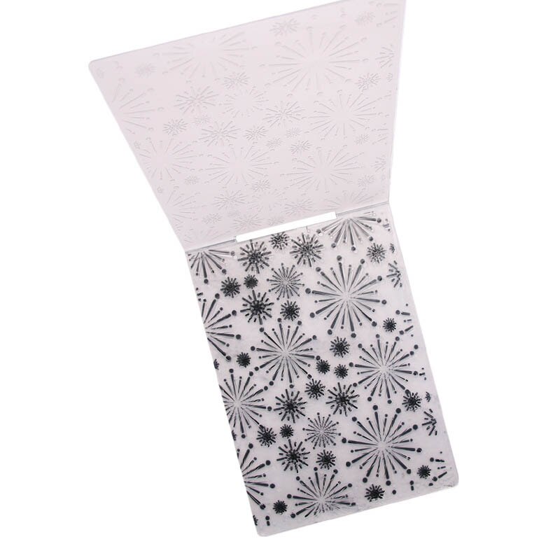 1Pcs Making Paper Cards DIY Photo Album Multifunction Embossing Folder Template Embossing Plastic Wedding Decoration