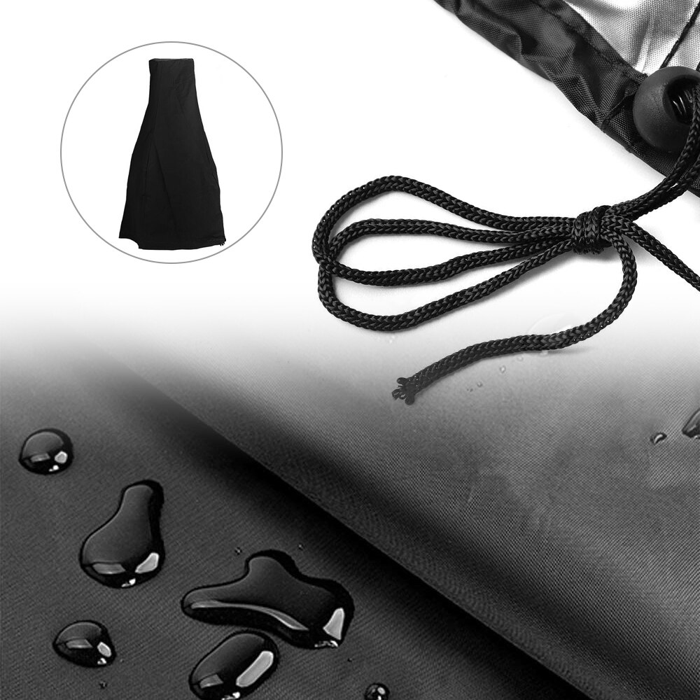 1.2M Dust Cover Waterproof UV Resistant Chimney Covers Outdoor Patio Garden Furniture Kitchen BBQ Chimnea Dust Proof Protector