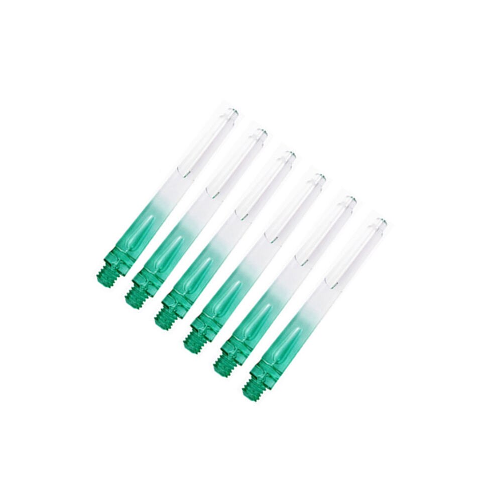 10 st 5 färg pilar gradient kristallstav blandad stil kort nylon pilstav skaft skaft blandad färg stam