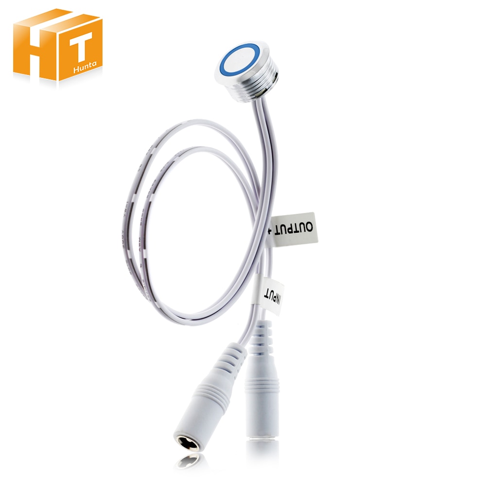 Stepless Touch Dimmer Switch DC12V for LED Strip DIY Bed Closet Cabinet Light.