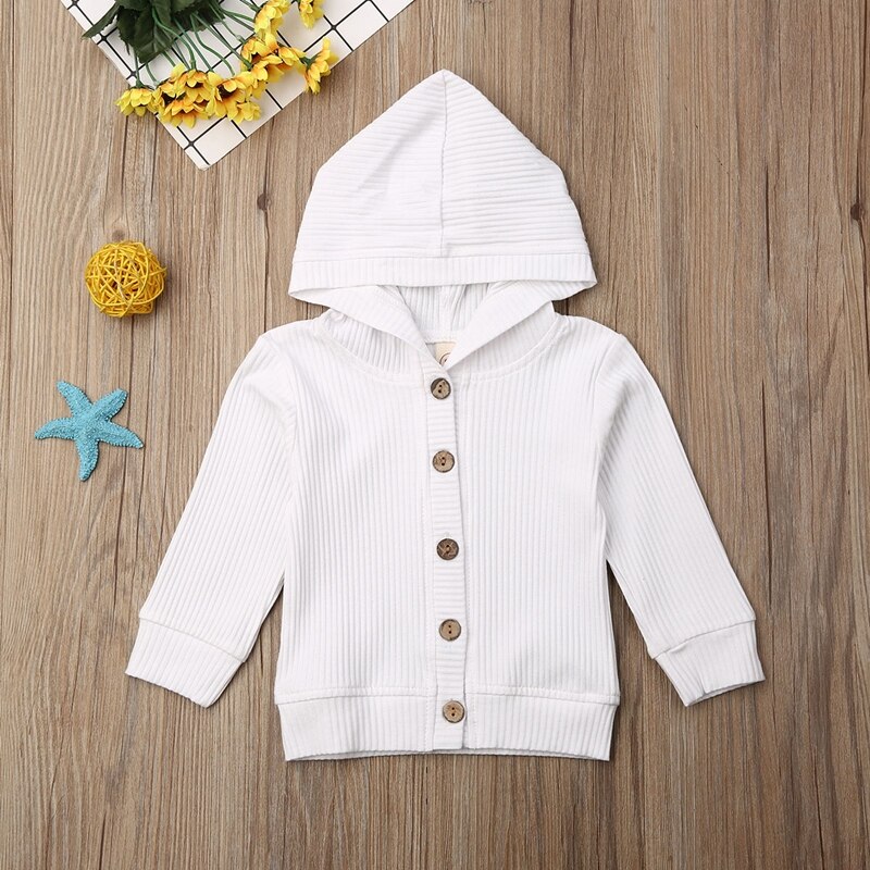 Herfst Baby Baby Meisje Kleding Lange Mouw Gebreide Jas Jacket Uitloper Tops