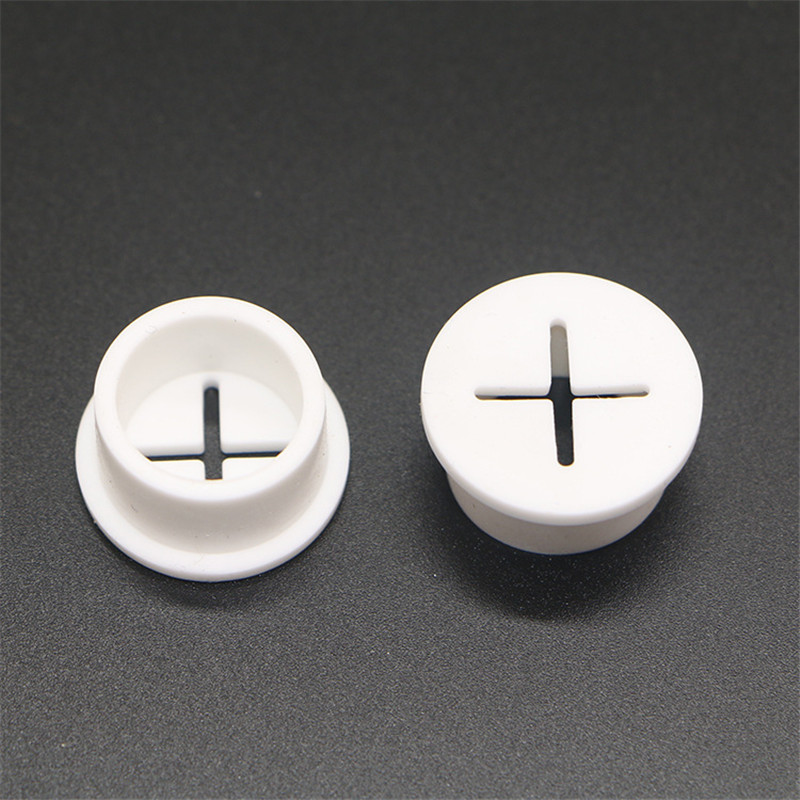 10 sztuk elastyczny kabel silikonowy przelotki gumowe przelotki na stół robić komputera pokrywa otworu konsola TV i meble pokrywa otworu