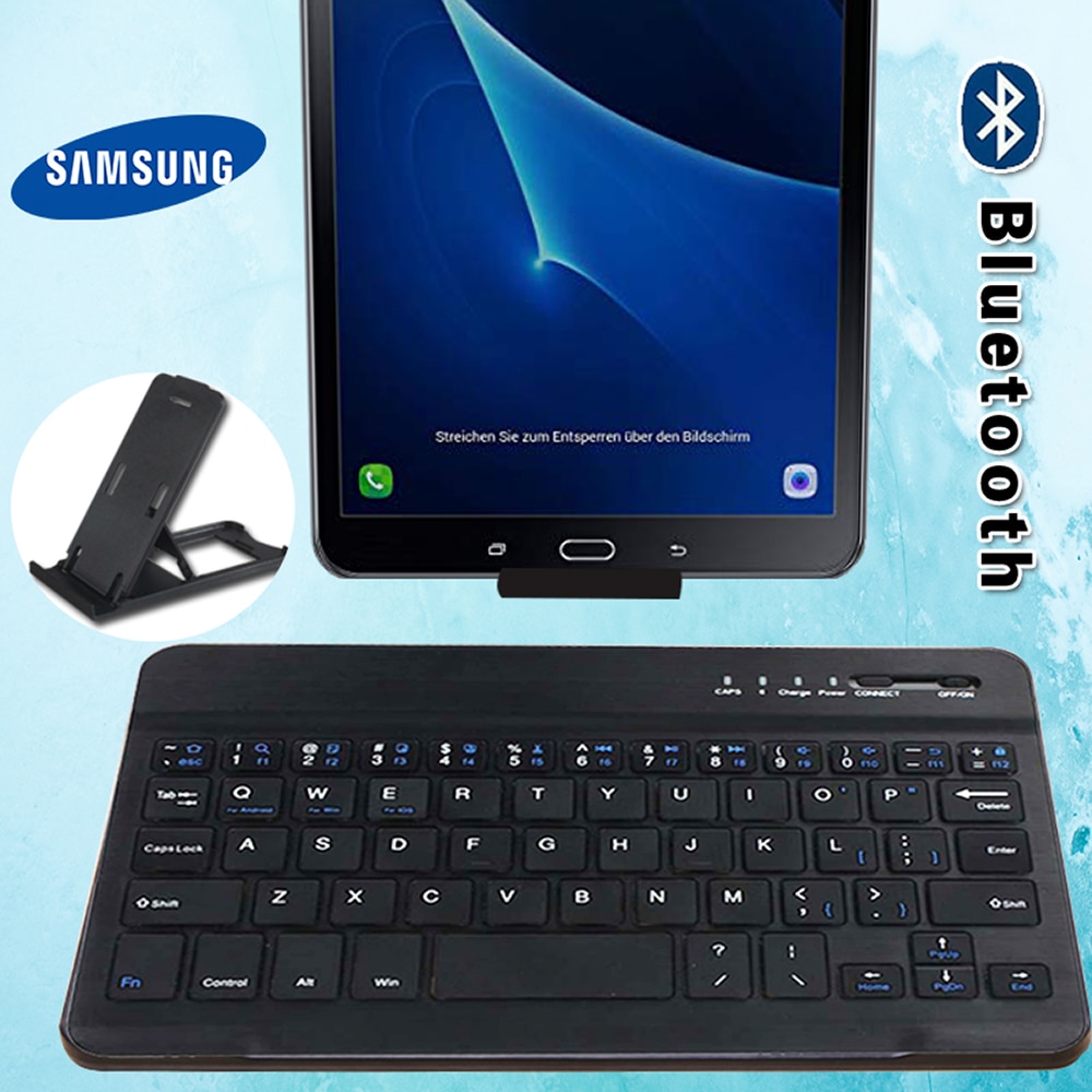 Senza fili di Bluetooth 3.0 Tastiera per Samsung Galaxy Tab 2 7.0/Tab 3 8 &quot;/Tab 4 7.0/tab UN 7.0 8.0/Tab 8.4 S Portatile Tablet Tastiera