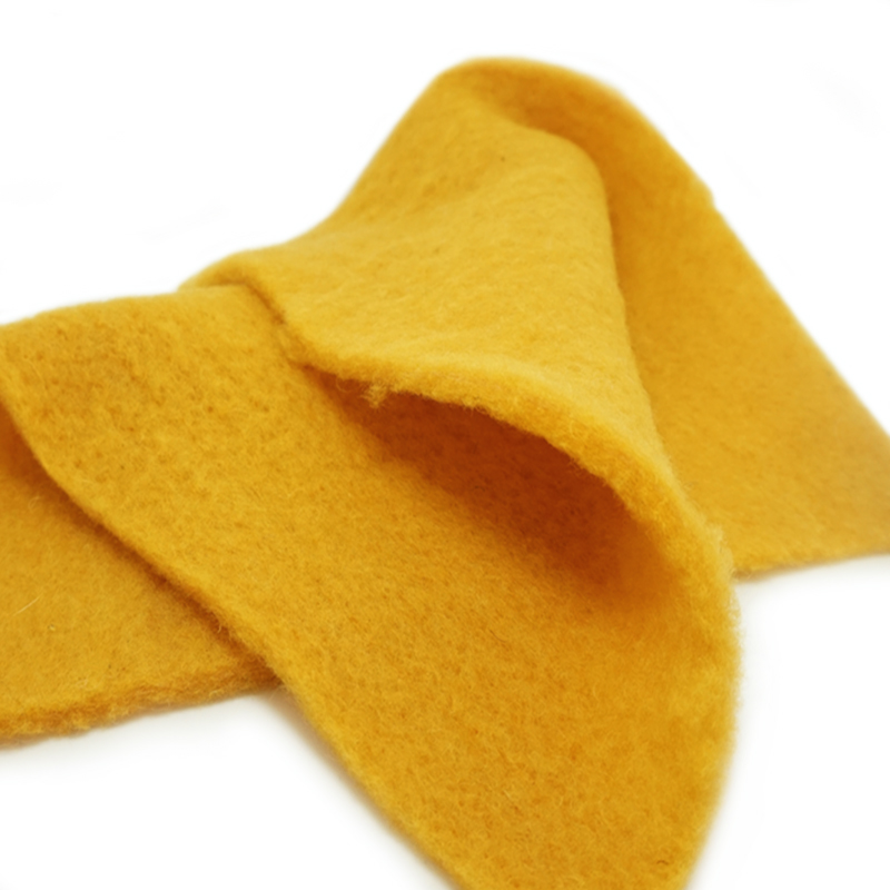 Batt de lana/lana semi-Fieltro para fieltro de aguja, aguja de fieltro, fibra giratoria, accesorios de foto amarillo albaricoque