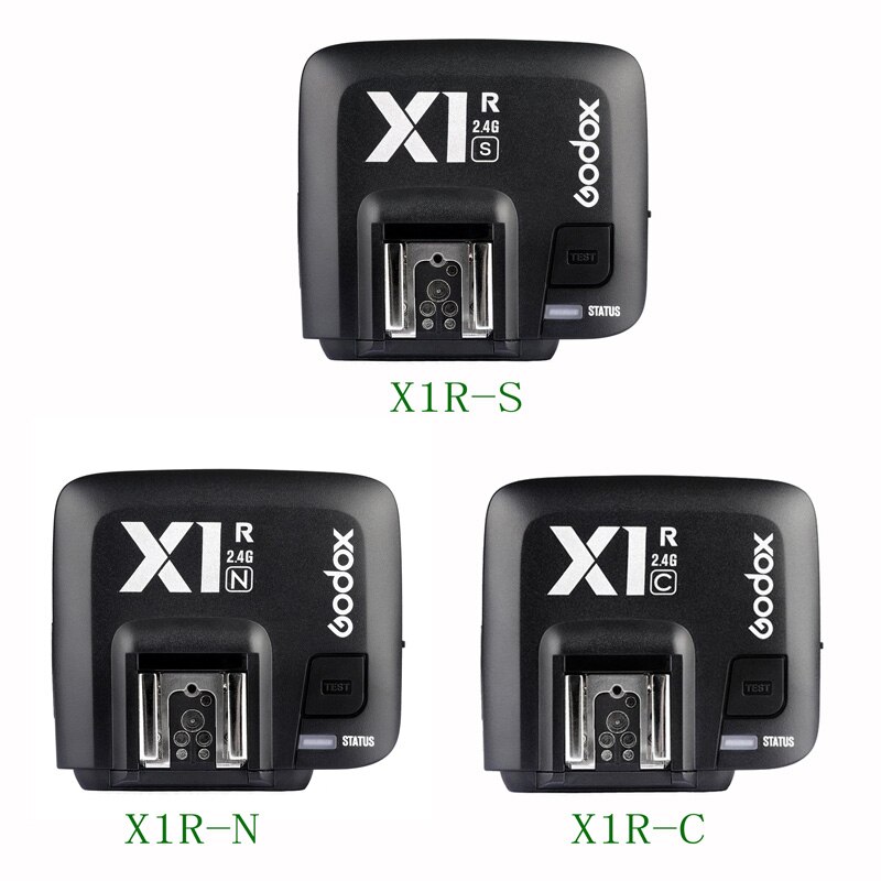 Godox-receptor de Flash inalámbrico, X1R-C / X1R-N / X1R-S TTL 2,4G para X1T-C/N/S xpro-c/N/S, disparador Canon / Nikon / Sony Dslr Speedlite