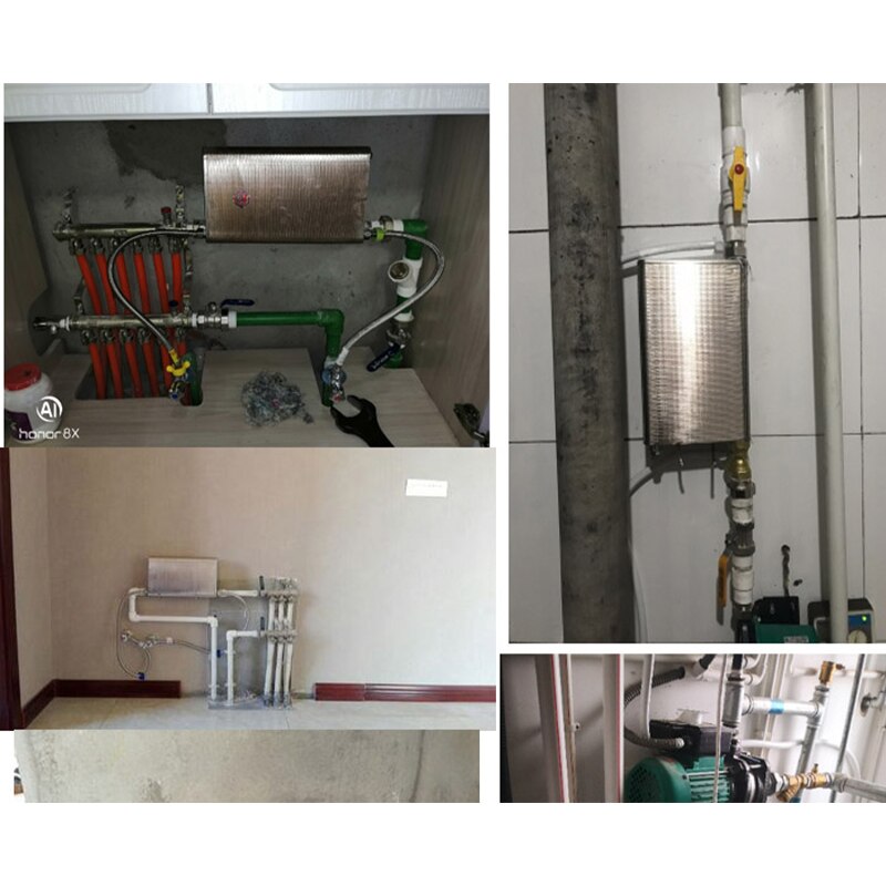 24 Plates stainless steel heat exchanger Brazed plate type water heater SUS304