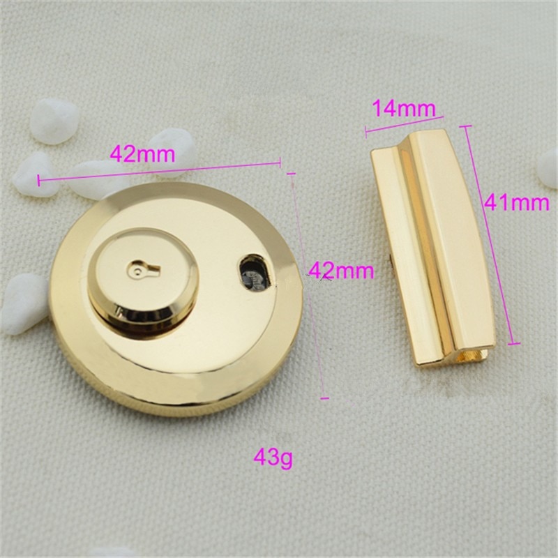 1Pcs Tas Sluiting Lock Voor Diy Handtas Tas Accessoires Handtas Snap Sluiting Case Gespen Onderdelen Hardware Tool