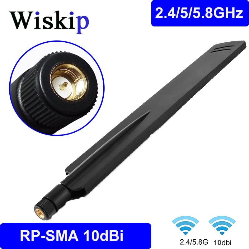 2,4 ghz 5g 5,8g Antenne Drahtlose WIFI SMA Stecker Dual Band 2,4G Booster Universal Verstärker 10 dbi Antenne WLAN Router