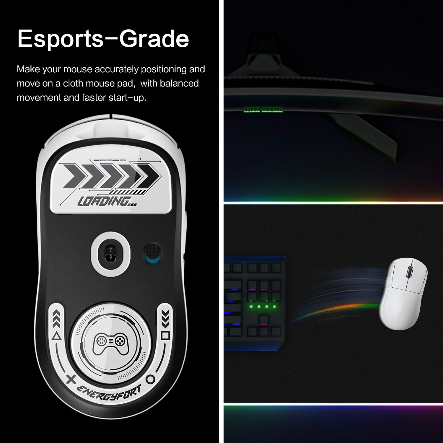 Pés de mouse patins para logitech g pro x superlight 2 mouse para jogos sem fio bordas curvas arredondadas pés de mouse de vidro substituição