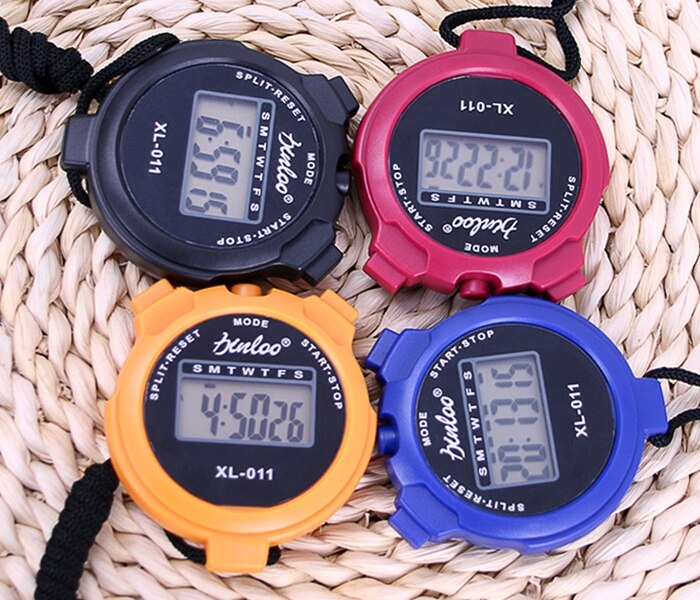 Digital l timer, Sports stopwatch, timer, waterproof. Free whistle.