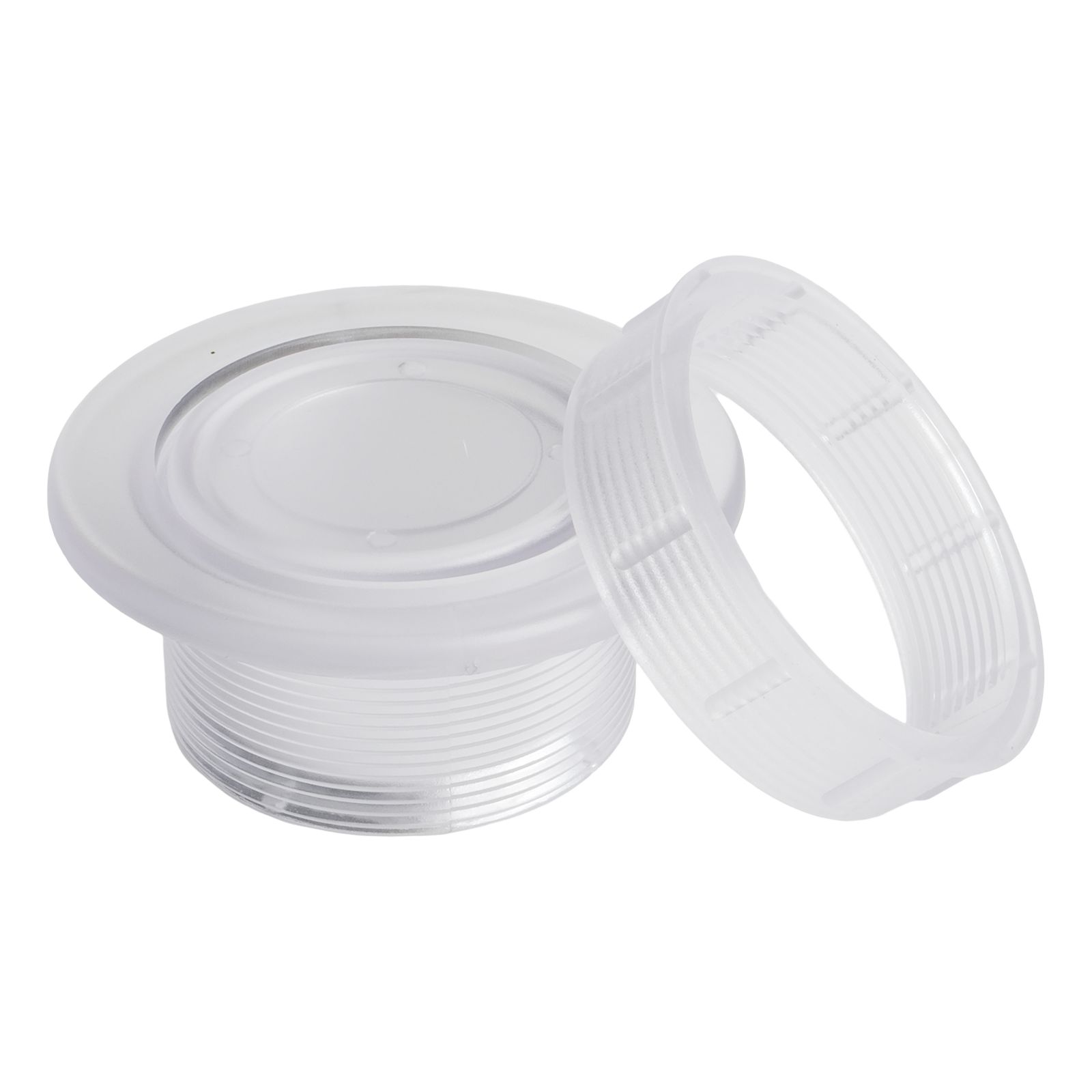 Juego de 3 uds de anillo y tapa con orificio para sombrilla, paraguas de mesa apto para exteriores, RV, tapa de anillo con orificio para sombrilla, herramienta de jardín