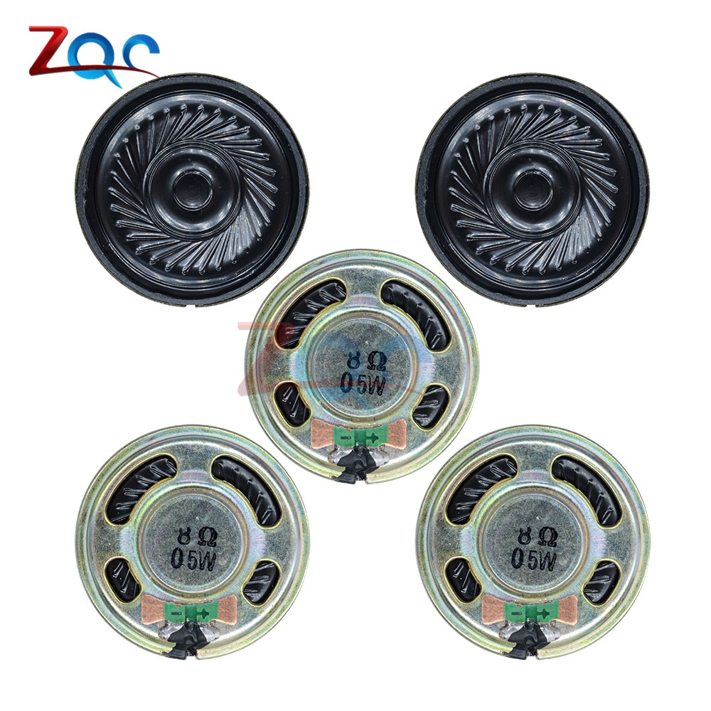2-Pack Oval Micro Speakers – 30mm X 70mm, 8 Ohm, 5W – Great For DIY Audio Projects 9 thumbnail image