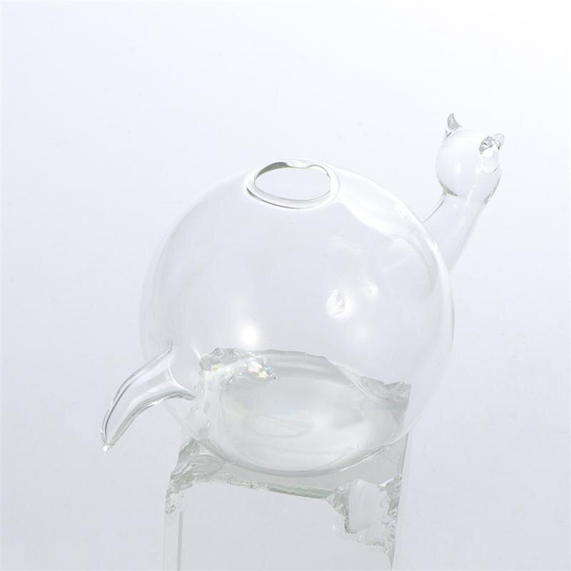 1Pc Schnecke Form Handgemachte Glas Vase Blume Container Anlage Vase Schnecke Schüssel Glas Vase Dekorative Blume Vase (Weiß)