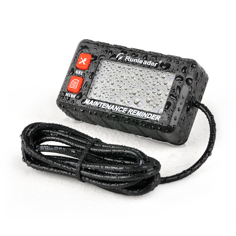 Digitaler Drehzahl messer Multi Erinnerung U/min Alarm anzeige Tacho Stunden zähler Motor wartung für Boot Rasenmäher Generator Marin