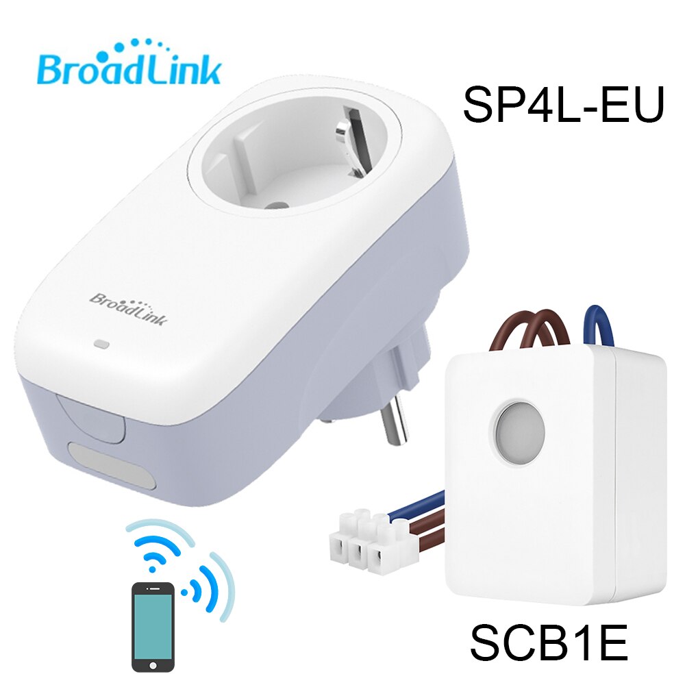 Broadlink SP4L Eu Smart Socket Met Nachtlampje Timing Controle, Bestcon SCB1E Wifi Draadloze Afstandsbediening Workon Alexa Googlehome