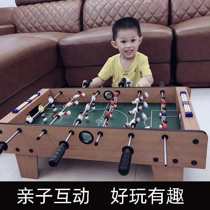 Mesa de fútbol de madera para niños, juegos clásicos de interior, juguetes educativos, Futbolines, Foosball BC50ZQ