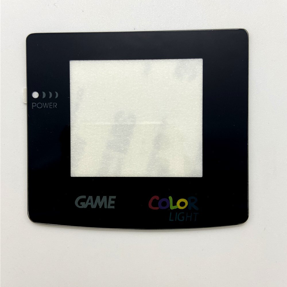 Glas objektiv spiegel für 2,2-inch hohe helligkeit Gameboy farbe GBC: 2.2 GBC Black glass