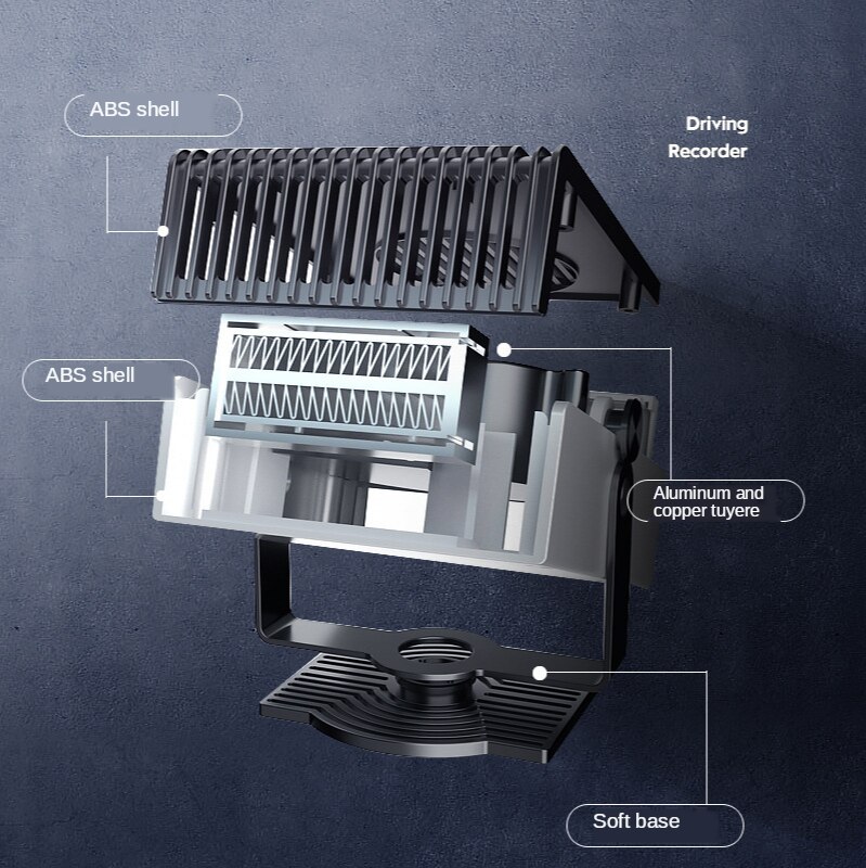 Auto Heater Grensoverschrijdende 12v24v Draagbare Ontdooien Auto Heater